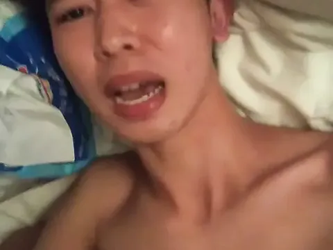 Chinese teenage Dady pummels my taut botheration wet with say no to rock-firm pink cigar